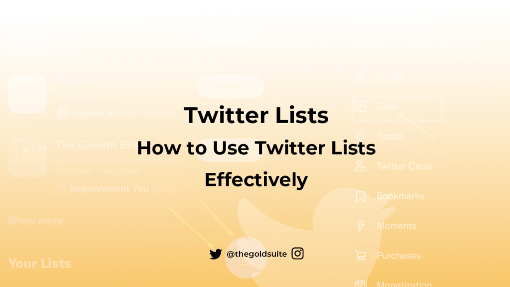 Twitter Lists- How to use Twitter List Effectivelty